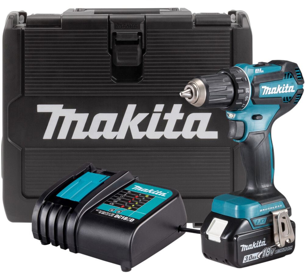 Akkuporakone Makita LXT DDF485SF + 3,0 Ah akku