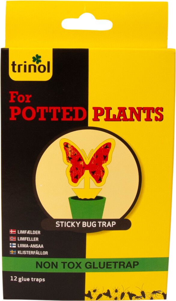 Liima-ansa Trinol Sticky Bug Trap 12 kpl