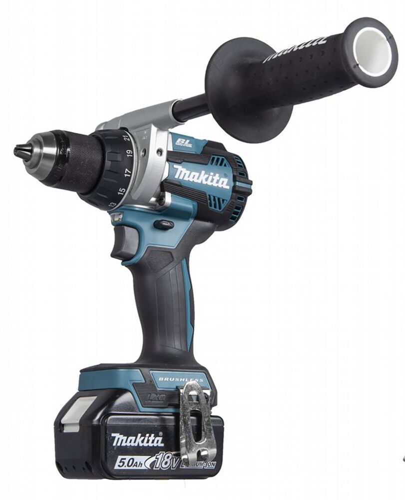 Porakone Makita LXT DDF489TJX3 + 5,0 Ah akku