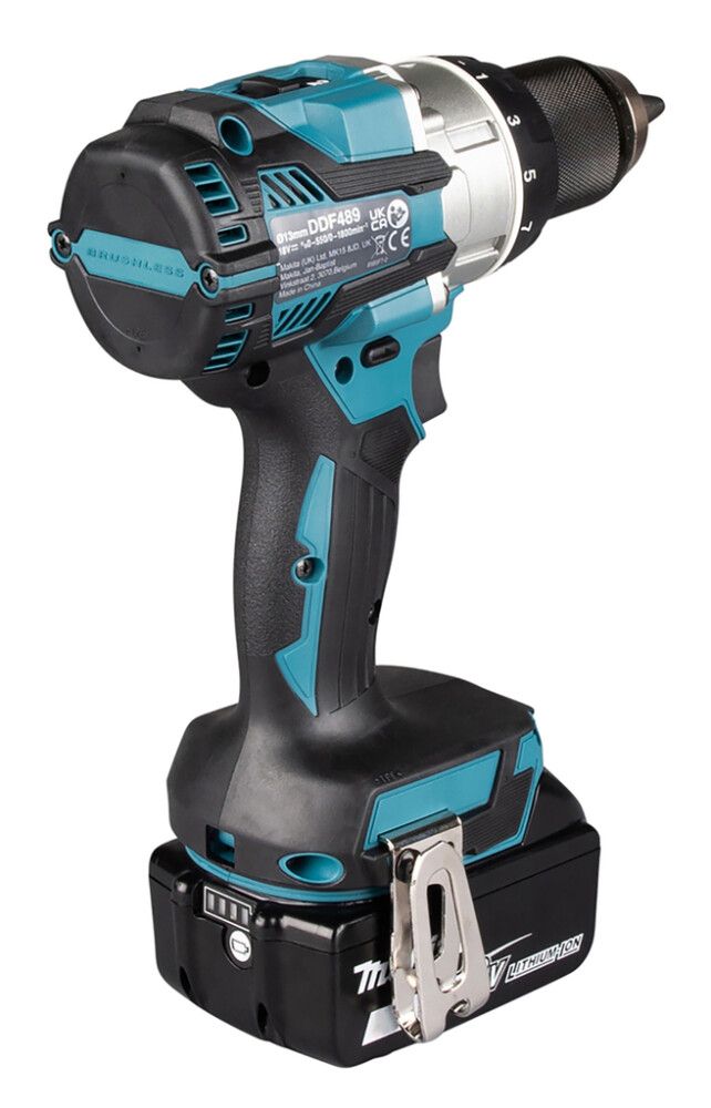 Porakone Makita LXT DDF489TJX3 + 5,0 Ah akku