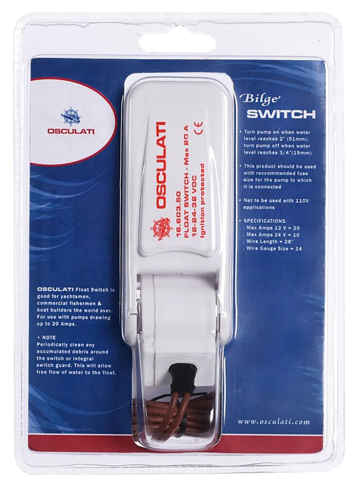 Pilssipumpun auto-katkaisija Osculati