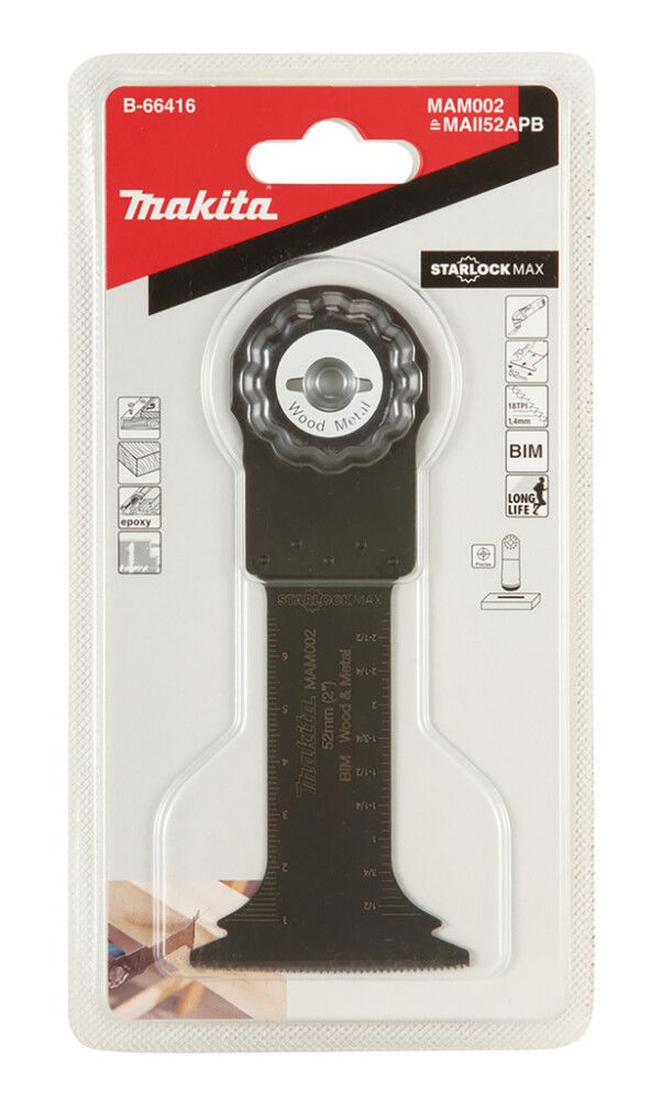 Sahanterä upotukseen Makita 52 mm