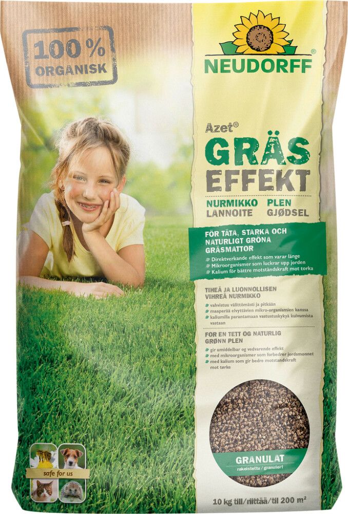 Nurmikkolannoite Neudorff Azet 10 kg