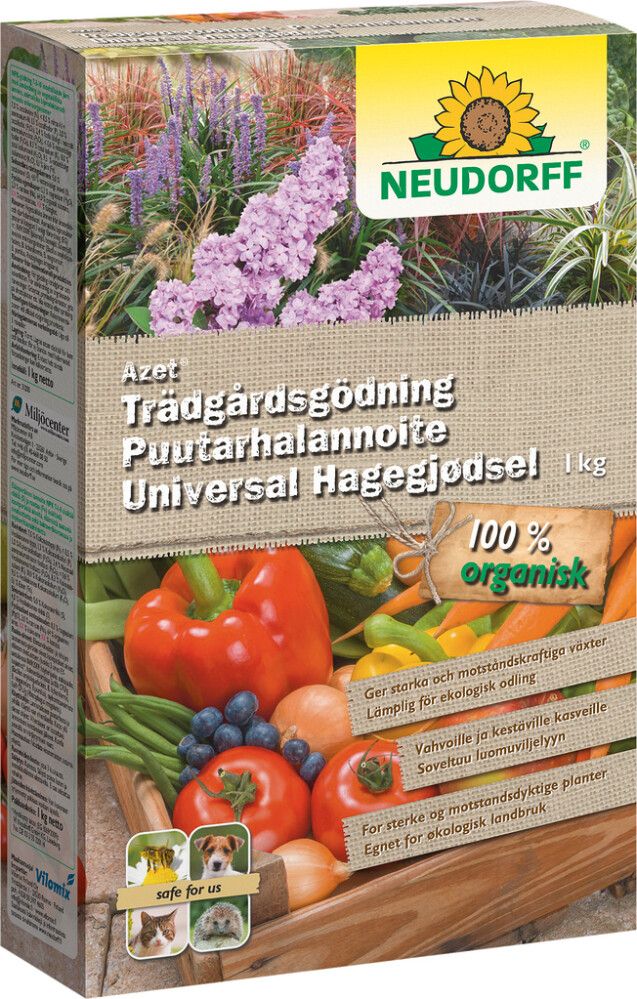 Puutarhalannoite Neudorff Azet 1 kg