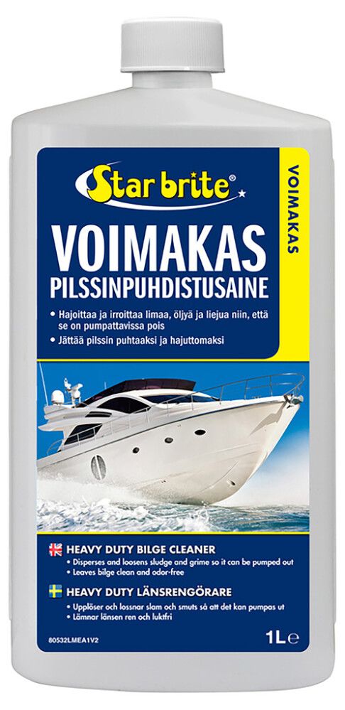Voimakas Pilssinpuhdistusaine Star brite 1 l