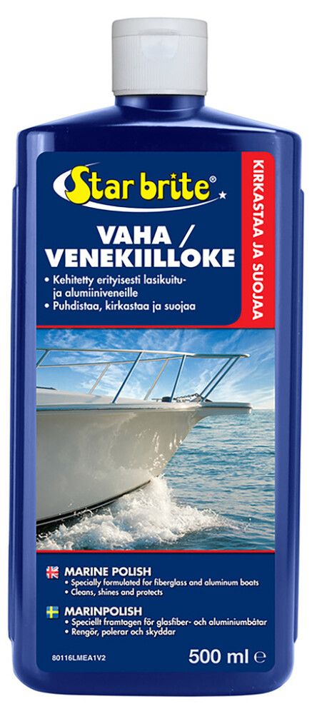 Puhdistava venekiilloke Star brite 500 ml