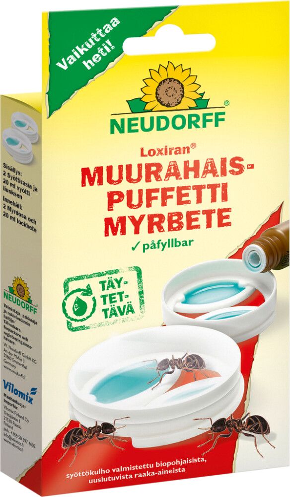 Muurahaisbuffetti Neudorff Loxiran 20 ml