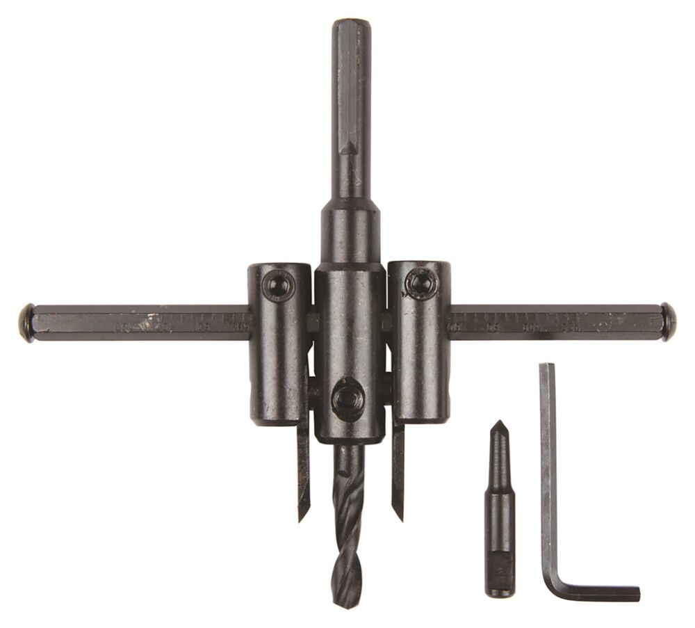 Säädettävä puuporanterä Makita 30 - 120 mm