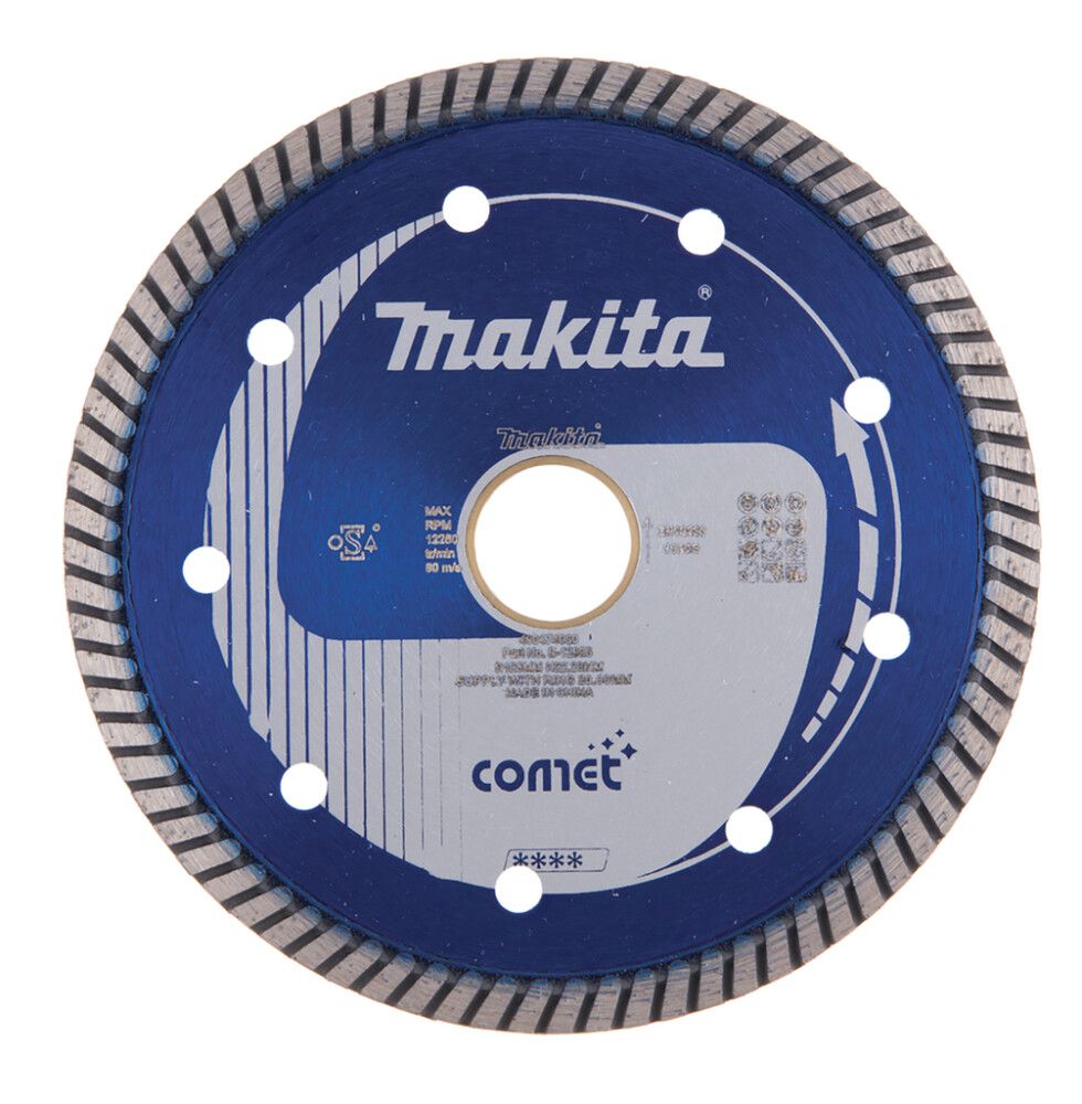 Timanttikatkaisulaikka Makita Comet Turbo B-12996 125 x 20/22,23 mm