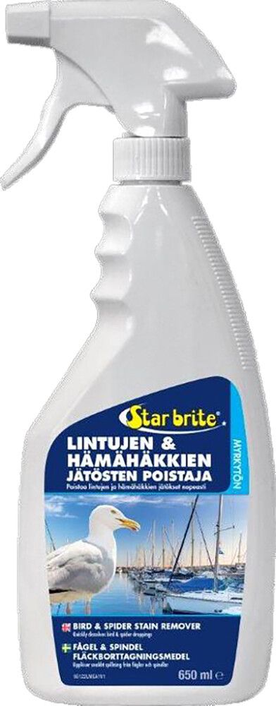 Hämähäkkien & lintujen jätösten poistaja Star brite 650 ml