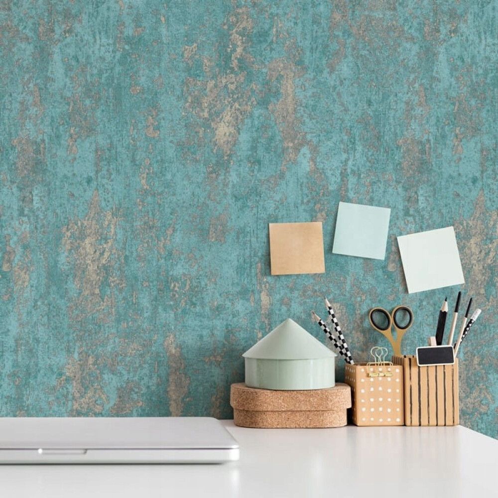 Kuitutapetti Erismann Casual Chic 10273-18 Turkoosi