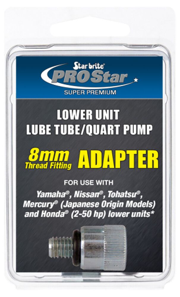 Adapteri vaihteistoöljypumppuun Star brite 2-50 hv 8 mm