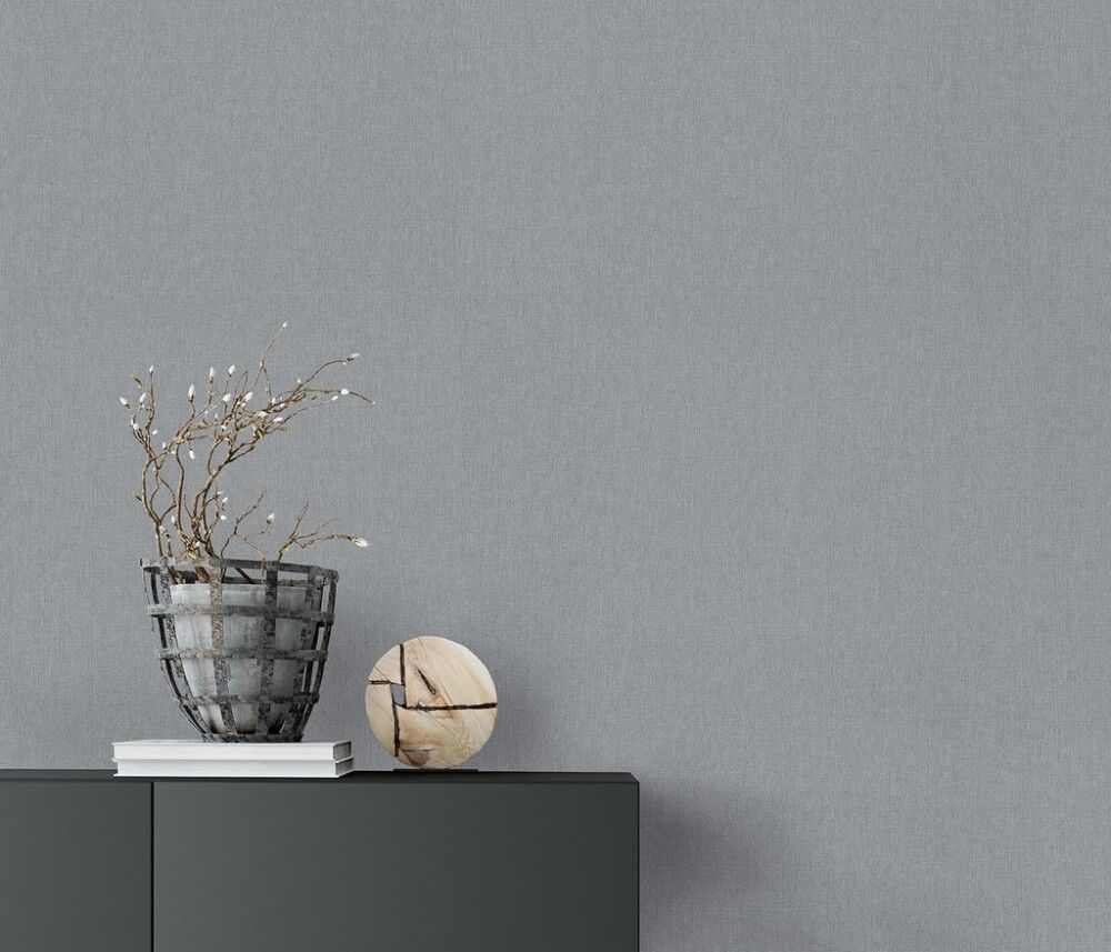 Kuitutapetti Erismann Martinique 10393-34 Tummanharmaa