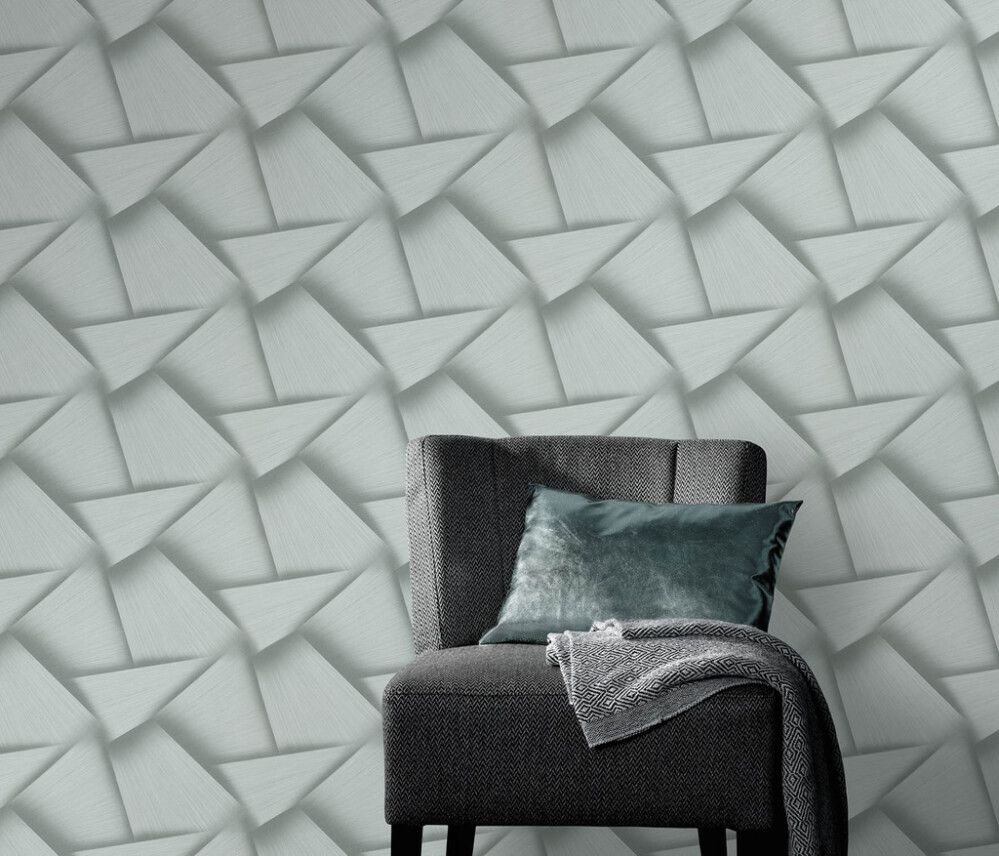 Kuitutapetti Erismann Pose Braiding 10401-24 vihreä