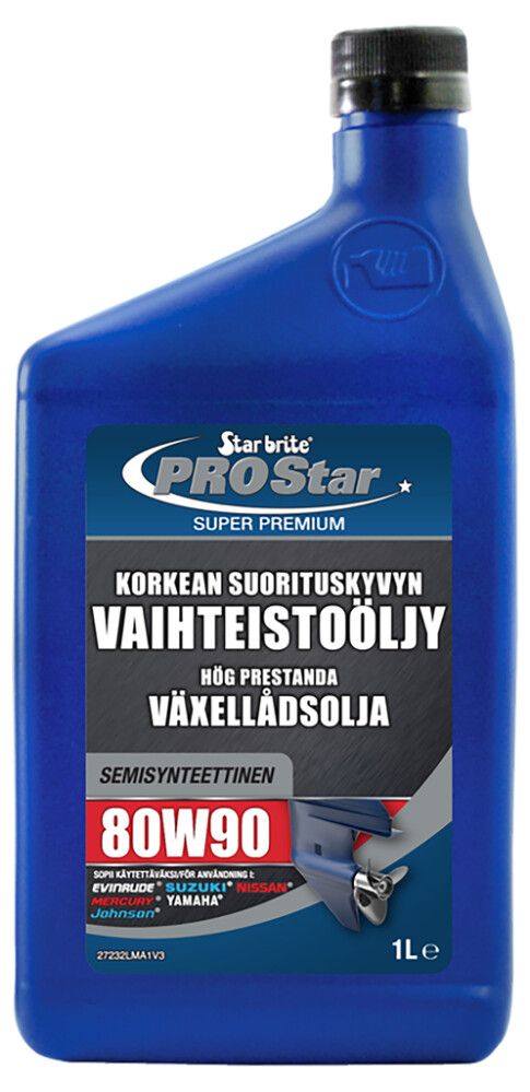 Vaihteistoöljy Star brite 80W90