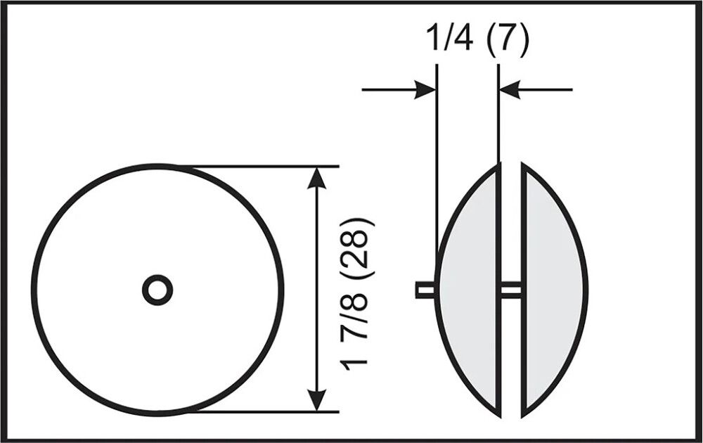 Peräsinanodi Performance Metals Navalloy® Ø 1 7/8"