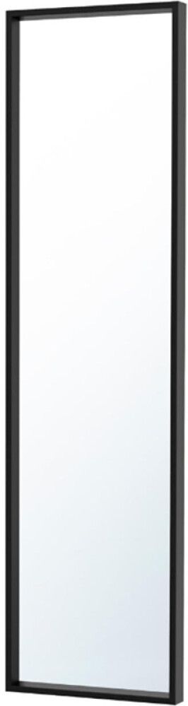 Sisustuspeili Mirrors and More Nadine 34 x 125 cm mustakulta