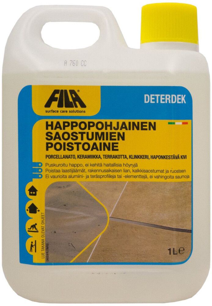 Erikoispuhdistusaine laatoille Fila Detertek 1 L