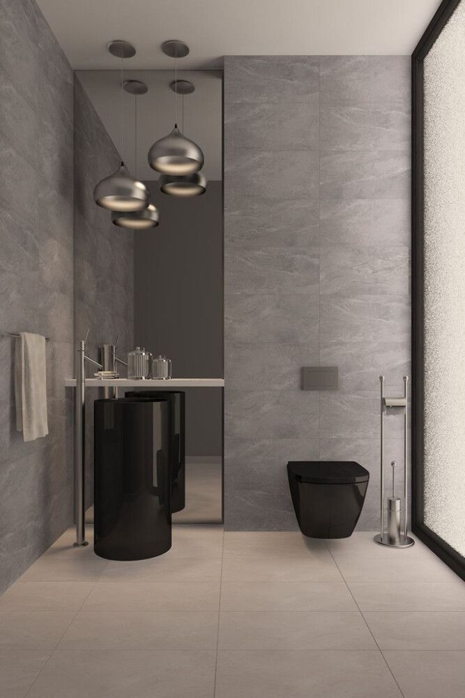 Lattialaatta LPC Alpstone rektifioitu Harmaa