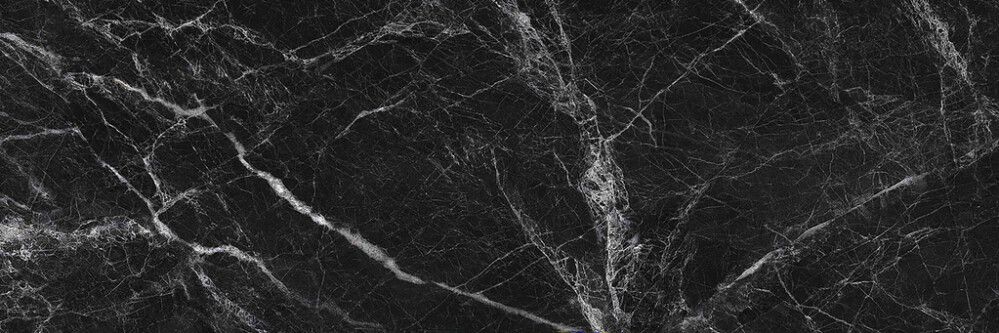 Seinälaatta LPC Palace Vulcano kiiltävä musta rektifioitu 30 x 90 cm