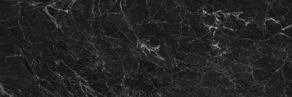 Seinälaatta LPC Palace Vulcano kiiltävä musta rektifioitu 30 x 90 cm