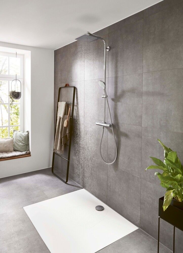 Suihkukokonaisuus Hansgrohe Crometta E Showerpipe 240 1jet kromi