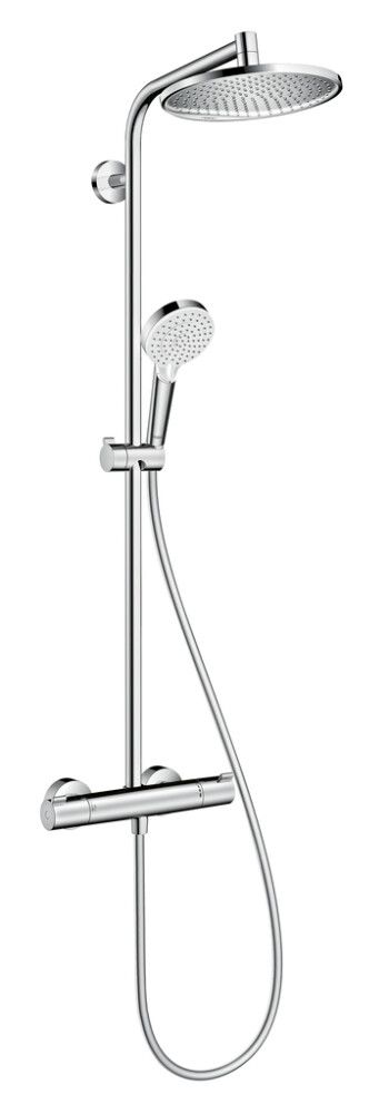 Suihkukokonaisuus Hansgrohe Crometta S Showerpipe 240 1jet kromi