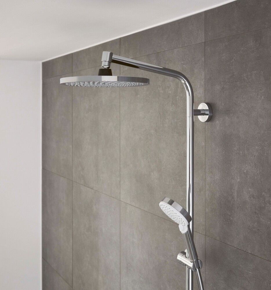 Suihkukokonaisuus Hansgrohe Crometta S Showerpipe 240 1jet kromi