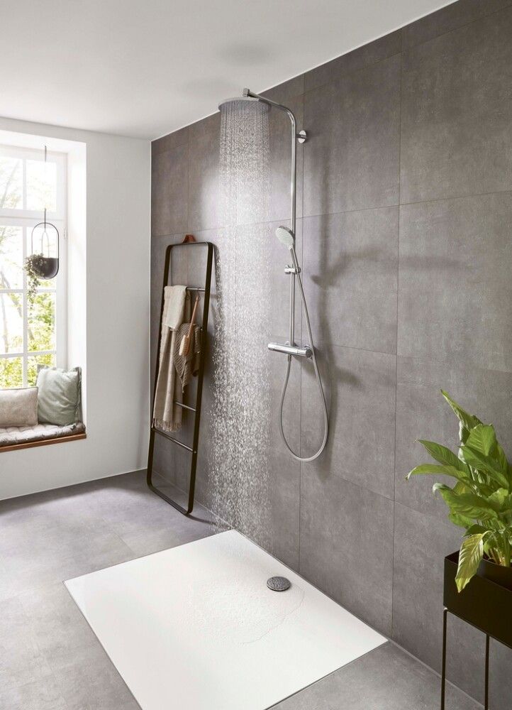 Suihkukokonaisuus Hansgrohe Crometta S Showerpipe 240 1jet kromi
