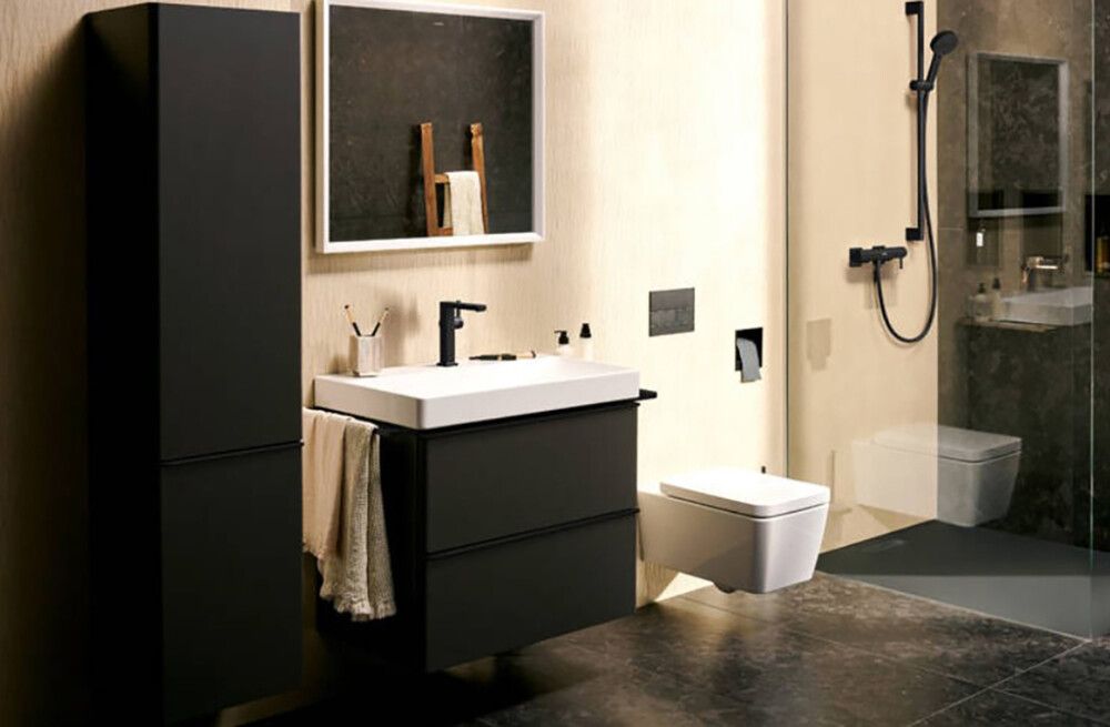 Käsisuihku Hansgrohe Pulsify Select S 105 3jet Relaxation EcoSmart Mattamusta