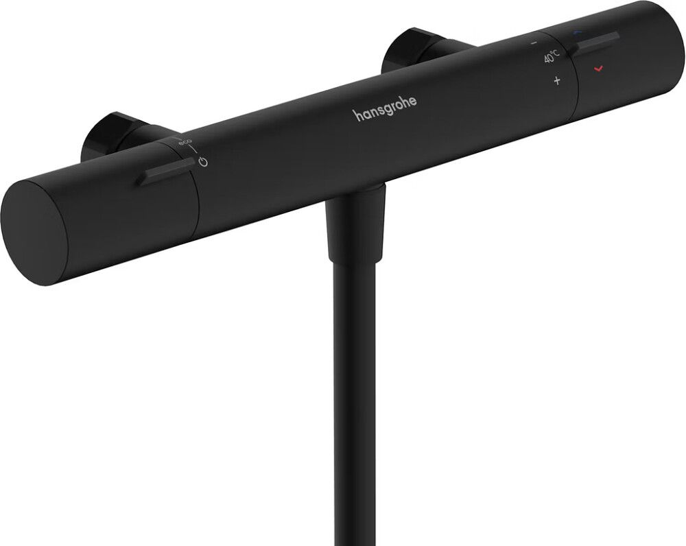 Termostaattisuihkuhana Hansgrohe Nordic Ecostat Fine Musta