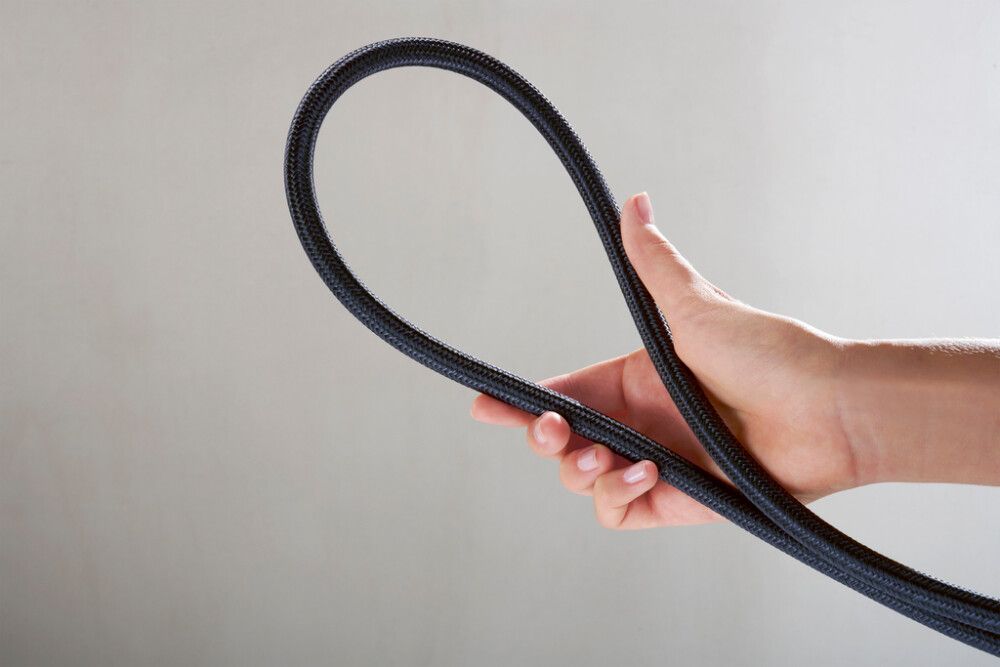 Tekstiilisuihkuletku Hansgrohe Designflex 160 cm Musta