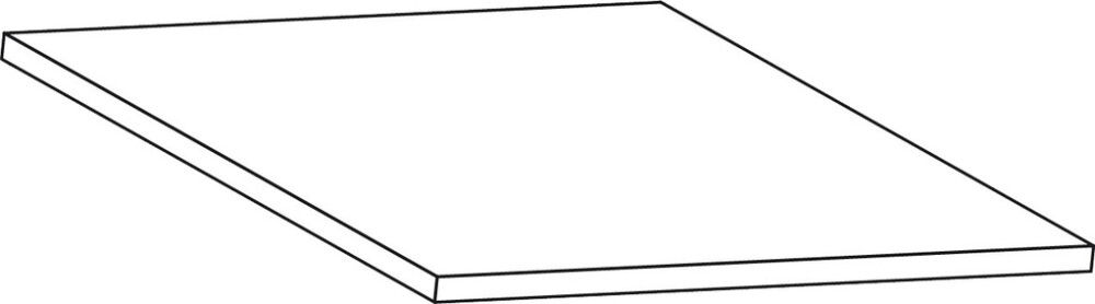 Ylähylly Lundbergs 350 x 435 x 16 mm Valkoinen