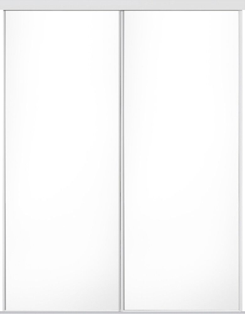 Liukuovisarja Lundbergs 1200 x 2318 mm Valkoinen