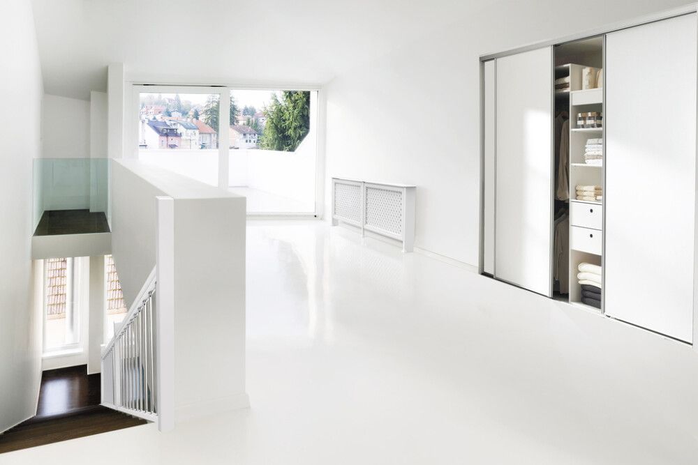 Liukuovisarja Lundbergs 1200 x 2318 mm Valkoinen