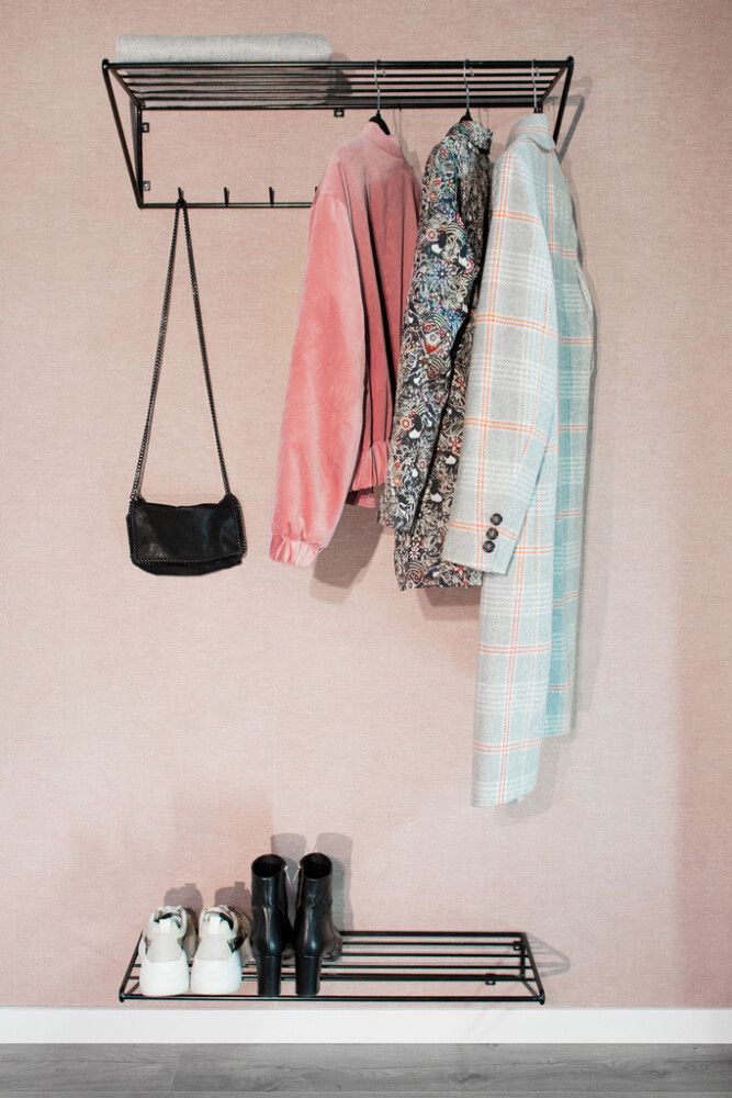 Naulakko Lundbergs Hedda 78 × 4,3 × 5,5 cm Musta