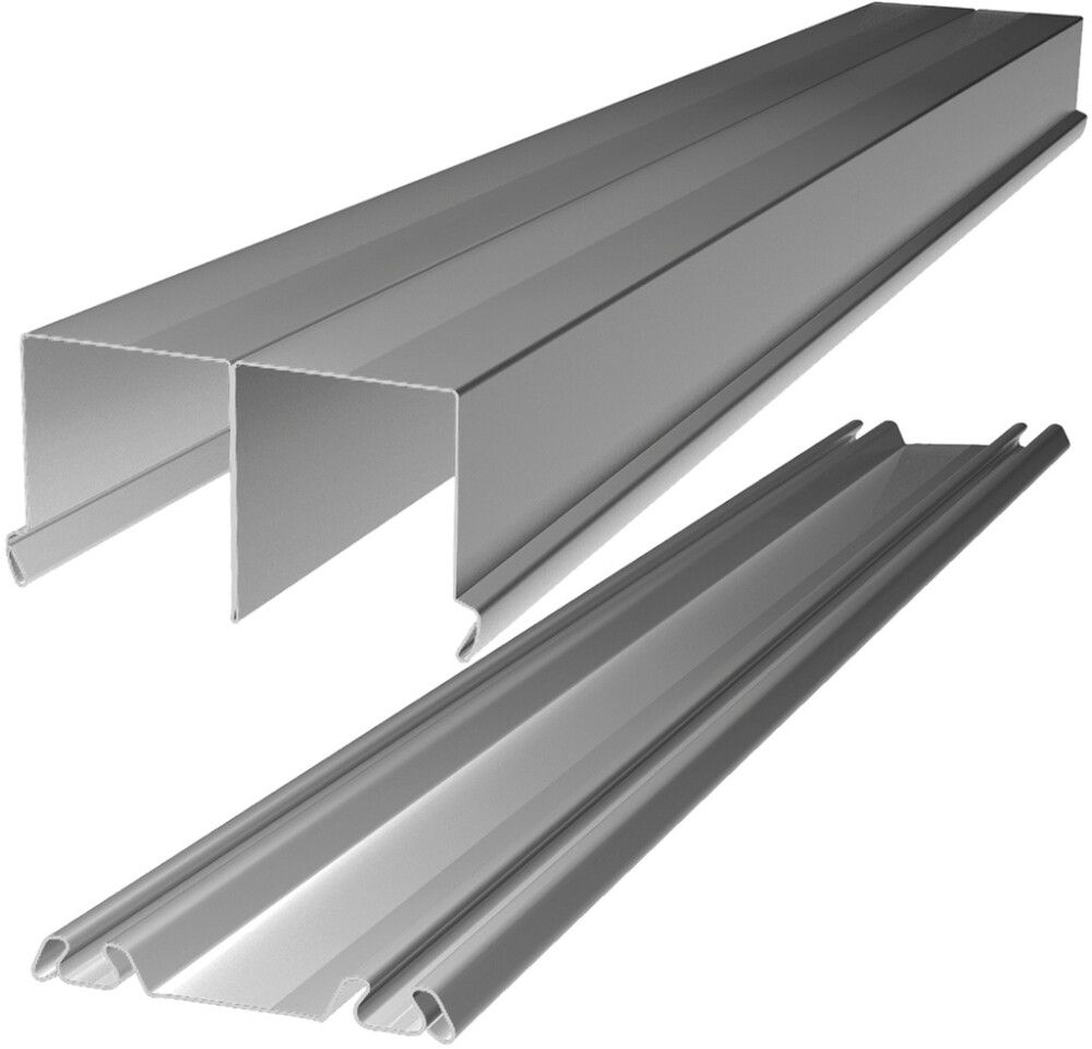 Lattia- ja kattokisko Lundbergs Entry & Nordic 2692 mm Alumiini