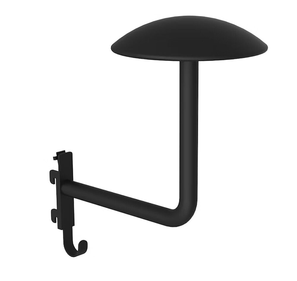 Kypäräkoukku Lundbergs musta