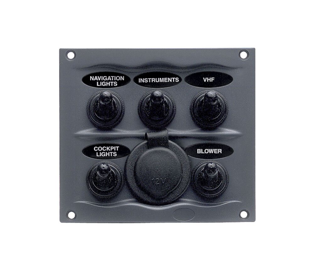 Virtakytkinpaneeli BEP 5-os. + 12 V