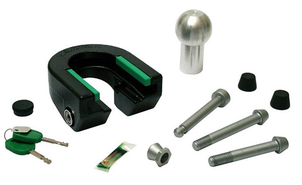 Perävaunun lukko CombiLock vihreä 1030-00