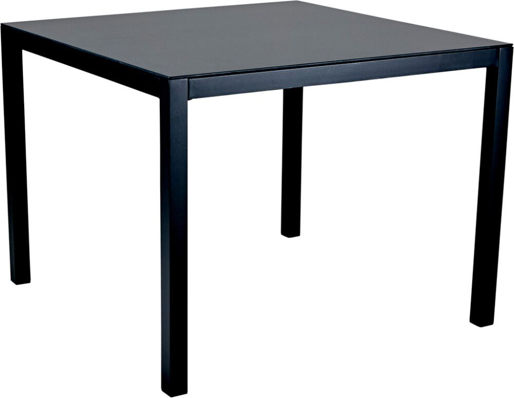 Kahvipöytä Rana 85 x 85 cm musta