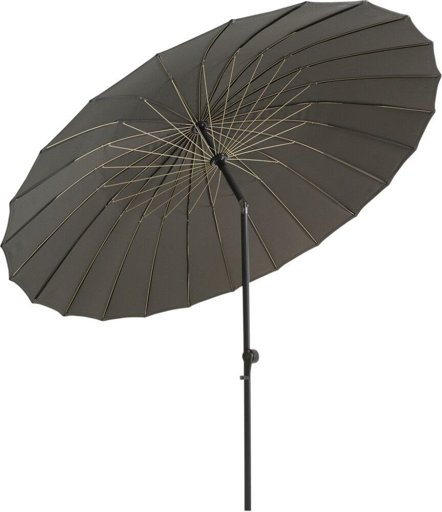 Aurinkovarjo Brafab Shanghai 270 cm keltaharmaa