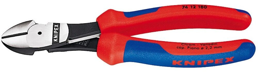 Sivuleikkuri Knipex 4 mm 180 mm jousella