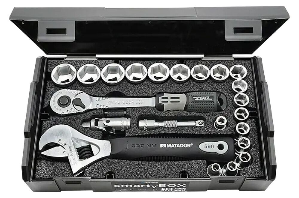 Hylsysarja Matador Smartybox 3/8" 26-os