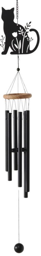 Tuulikello 90 cm musta lajitelma