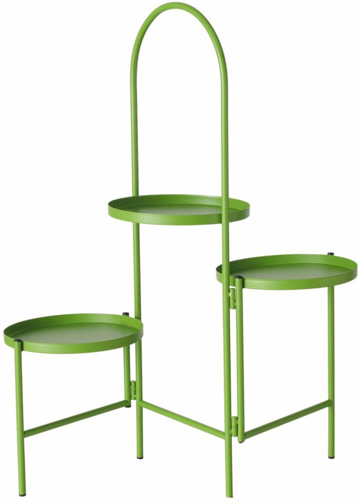 Kukkapöytä Mareta 3-tasoinen 71 cm vihreä