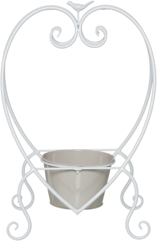 Kukkateline ruukulle sydän 52 cm lajitelma