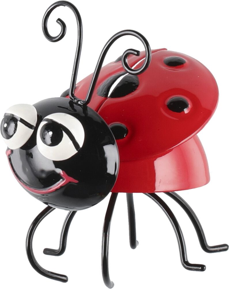 Ruukkukoriste leppäkerttu 8 cm lajitelma