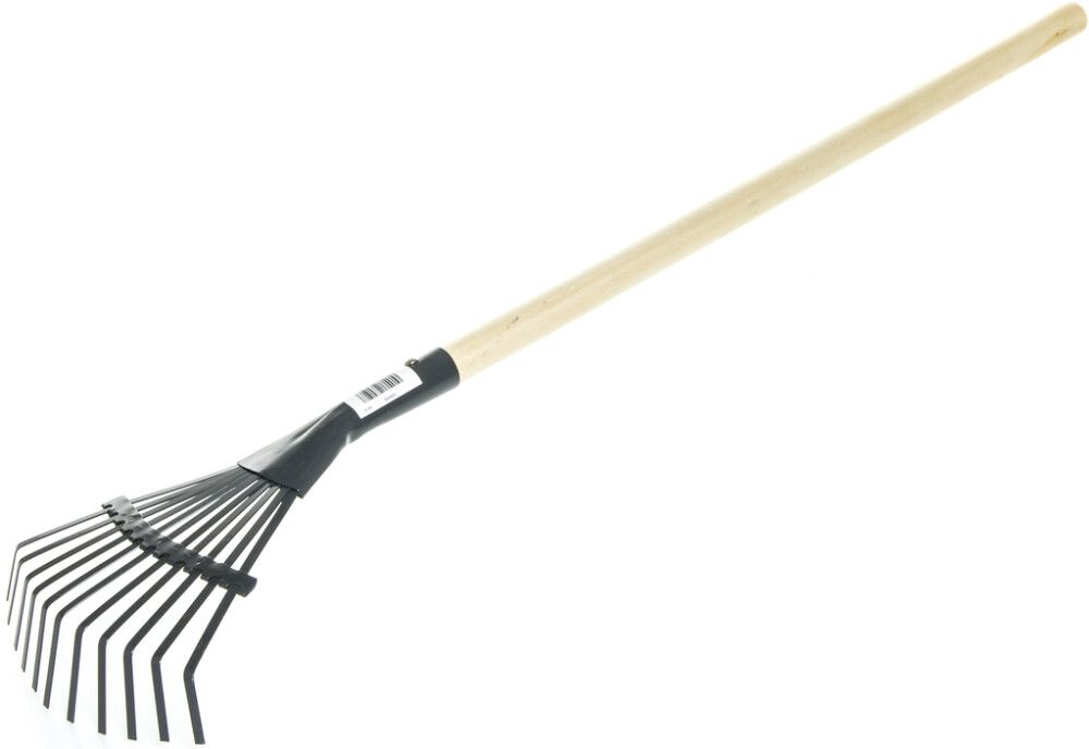 Lehtiharava lasten puuvarrella 85 cm