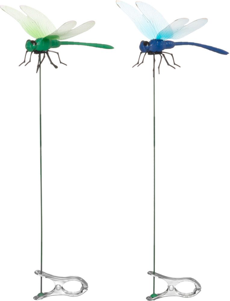 Paarmapelätin sudenkorento klipsillä 2 kpl